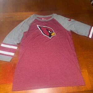 Arizona Cardinals 3/4 Nike Sleeve Shirt